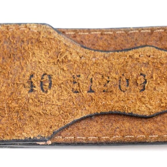 Silver Creek TAN BROWN GENUINE LEATHER 1 3/8"Wd CASUAL DRESS MEN'S BELT 40 (t74 - Picture 9 of 14